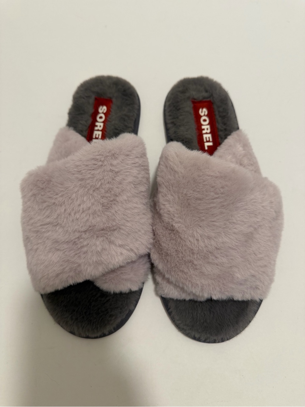Sorel Go Mail Run Black Slippers Size 9